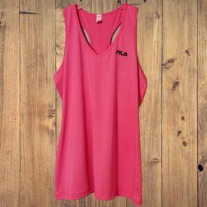 FILA Bright Pink Workout Tank (NWOT)